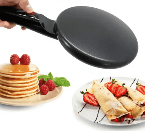 Cyber Silver Crest - Electric Crepe Maker