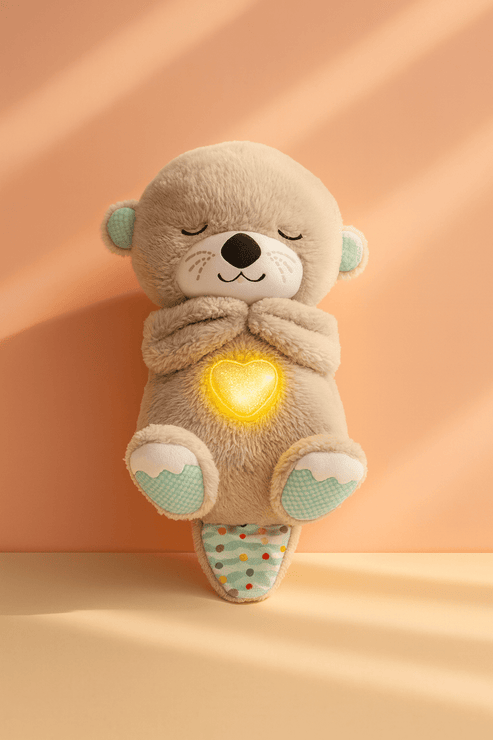 Heartbeat & Light-Up Belly Bear